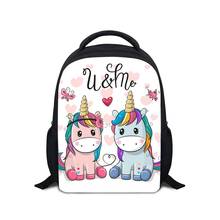 12 Inch Horse School Bags Kindergarten Kids Unicorn Animal  Backpack Cute Mini Book Bag For Girls Boys Schoolbag Children Gift 2024 - buy cheap