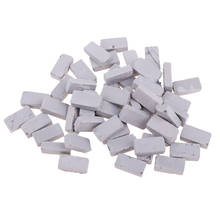 150pcs/Pack Brick Construction Model 1/16 Miniature Landscape Brick Gray 2024 - buy cheap