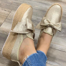 Gold 2021 Spring Women Flat Platform Shoes Ladies Suede Leather Flat Shoes Women Slip-on Casual Shoes Moccasins Creepers Loafers 2024 - buy cheap