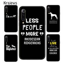 Krajews rhodesian ridgeback cão caso de telefone capa para huawei p10 p20 p30 p40 mate 10 20 30 40 pro lite p inteligente 2019 2020 z escudo 2024 - compre barato