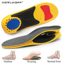 Kotlikoff palmilhas ortopédicas, suporte de arco de eva para tênis de corrida, almofadas leves respiráveis, inserção de verão 2024 - compre barato