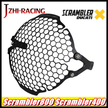 Scrambler800-acessórios para motocicleta, capa para farol de moto, para ducati scrambler 800, 400, ep, evotech 2024 - compre barato