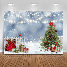 Photography Backdrop Christmas Background for Photo Studio Xmas Tree Winter Snow Backdrop for Photobooth Video 2024 - buy cheap