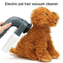 Succionador de pelo eléctrico para mascotas, aspiradora portátil, cepillo eliminador de pelo de gato, perro, peine, dispositivo de aseo, accesorio para mascotas, 1 unidad 2024 - compra barato