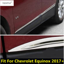 Car Side Door Body Streamer Molding Strip Decor Cover Trim For Chevrolet Equinox 2017 -2022 Stainless Steel Accessories Exterior 2024 - buy cheap