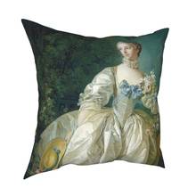 Madame Bergeret Francois Boucher French Pillowcover Home Decor Cushion Cover Throw Pillow for Living Room Double-sided Printing 2024 - buy cheap