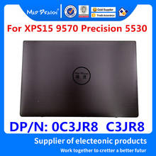Mad dragon-capa traseira para laptop, preto, lcd, tampa superior, dell xps 15, 9570/precisão, 5530, m5530, 0c3, jr8, a3 jr8 2024 - compre barato