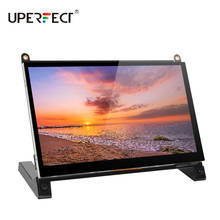 UPERFECT-Monitor de pantalla táctil LCD de 7 pulgadas, interfaz HDMI para Raspberry Pi 4B 3B + 3B 2B + BB, color negro, Banana Pi, Windows 10, 8, 7 2024 - compra barato
