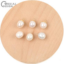 Cordial Design 20Pcs Jewelry Accessories/Charms For Necklace/Natural Pearl/Hand Made/Earring Findings/DIY Pendant/Jewelry Making 2024 - buy cheap