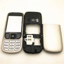 10 unids/lote de fundas de teléfono para Nokia 6303C 6303i 6303, piezas de reparación + teclado en inglés 2024 - compra barato
