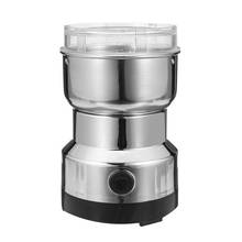 Multi-Functional Coffee Grinder Stainless Electric Herbs/Spices/Nuts/Grains/Coffee Bean Grinding,US Plug 2024 - buy cheap