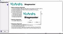 Kubota Diagmaster 4.2.4 [2018] 2024 - buy cheap