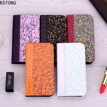 Luxury Leather Phone Case for Xiaomi Note10 Pro K30 5G Redmi 8A 7 Y3 Note 8 7 6 Bling Flip Cover Shiny Crocodile Magnetic Capa 2024 - buy cheap