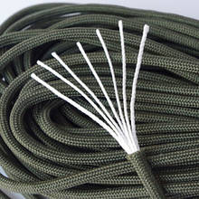 Diámetro Cuerda de Paracord tipo III de 4MM, cuerda de paracaídas de 7 soportes, Kit de supervivencia al aire libre para senderismo, Camping, cuerda de Paracorde 2024 - compra barato