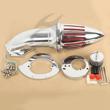 Filtro de admisión de Kits de filtro de aire cromado para motocicleta, para Honda VTX1300, VTX 1300, 1986-2012, 11, 10, 09, 07, 06, 05, 04, 03, 02, 01, 00 2024 - compra barato