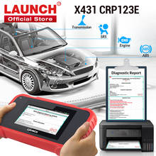 Launch-scanner leitor de código x431 crp123e, auto obd obd2, ferramenta de diagnóstico de carro com atualização gratuita, pk crp123 2024 - compre barato