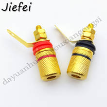 20 PCS Gold Plated Binding Post  Audio Amplifier terminal 4mm Banana Plug Jack New 2024 - buy cheap