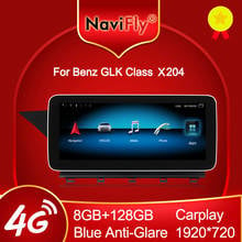Новый пользовательский интерфейс! Автомобильный dvd-плеер для Benz GLK Class X204 2013-2015 NTG 4,5 Android 9,0 авто gps навигация HD1920 * 720 ips экран 4G 2024 - купить недорого