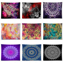 Mandala Tapestry Home Decorative Wall Hanging Bohemia Beach Mat Yoga  Bedspread Camping Table Cloth 2024 - buy cheap