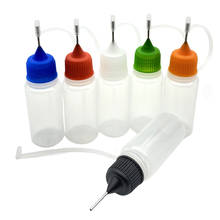 200pcs Soft PE Bottle Empty 10ml Plastic Dropper Bottles With Screw Metal Needle Cap E liquid Bottle 2024 - buy cheap