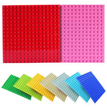 16*16 Dots Big Size Building Blocks Base Plates Baby Construction Blocks DIY Assemble Bricks Large Baseplate Building Toys Gift 2024 - buy cheap