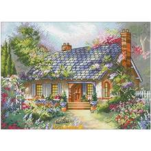 TOP Dream home patterns Counted Cross Stitch 11CT 14CT 18CT DIY Cross Stitch Kits Embroidery Needlework Sets 2024 - buy cheap