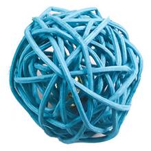 Dorakitten 1pc Cat Ball Toy Hollow Out Rattan Built-In Bell Decor Cat Interactive Toy Cat Play Toys Pet Supplies Random Color 2024 - buy cheap