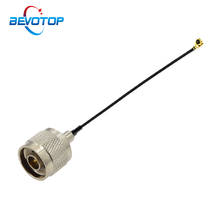 Conector macho tipo N a IPX U.FL IPEX1 hembra RF RF113 Pigtail Coaxial Mini PCI WIFI WLAN cable de extensión de antena, 1 ud. 2024 - compra barato