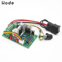 Controlador de velocidad del Motor DC 6-30V 6A, Control PWM Reversible, placa de interruptor de adelante/marcha atrás, 6V-30V máx. 10A, Módulo 12V 24V 2024 - compra barato