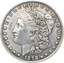 1878-s eua pintado dólar cópia de moedas 2024 - compre barato