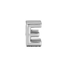 100% Real 925 Sterling Silver Letter E Alphabet Charm Fit Original Pandora Bracelet DIY Beads Authentic Jewelry Making Kralen 2024 - buy cheap