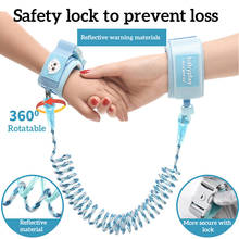 Baby Harness Anti Lost Wrist Link Kids Outdoor Walking Hand Belt Band Child Wristband Toddler Leash Safety Harness Strap Rope 2024 - buy cheap