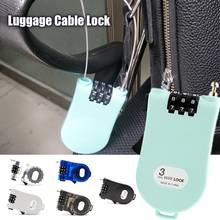 Anti Theft Security Code Password Long Roller Pram 3 Digit Bicycle Parts Bike Mini Cable Lock Padlock Rope Ski Extendable Wire 2024 - buy cheap