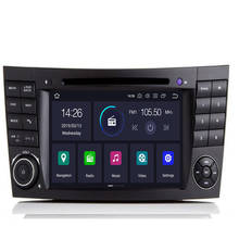 Radio con GPS para coche, reproductor con Android 10, pantalla táctil IPS, DVD, Wifi, cuatro núcleos, para Mercedes Benz Clase E, W211, E200, E220, E300, E350 2024 - compra barato