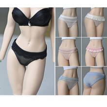 1/6 Scale Female underwear Lace Panties Soldier Figure Dolls Accessories Briefs For 12 Inches Action Figure DIY 2024 - buy cheap