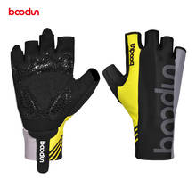 Перчатки для езды на велосипеде Boodun, противоскользящие перчатки из лайкры, перчатки для езды на велосипеде 2024 - купить недорого