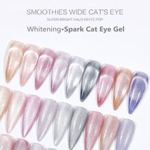 Hot Ice Clear Cat Eye Primer Nail Gel Colorful Crystal Transparent Nail Primer Glue 9D Variation Light Therapy Cat Eye Gel TSLM1 2024 - buy cheap