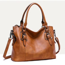 Fashion Large Leather Shoulder bag Women's  Handbag Brand Soft Leather Women's Messenger bags Casual Toe Female Crossbody bag 2024 - buy cheap