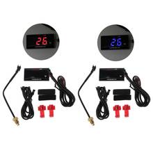 Universal Motorcycle LCD Digital Thermometer Instrument Water Temp Meter Gauge For KOSO Racing Scooter 2024 - buy cheap