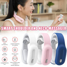 Smart Electric Shoulder Neck Massager Pain Relief Tool Health Care Relaxation Instrument Back Massager Vertebra Physiotherapy 2024 - buy cheap