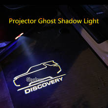 1 пара для LAND ROVER DISCOVERY 3 4 5 (2004-2020) автомобильная светодиодная дверная предупреждающая Лампа проектор Ghost Shadow Light Welcome Light 2024 - купить недорого