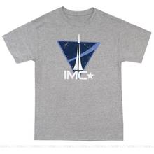 Camiseta de algodón para adultos, prenda de vestir, con licencia de jugador IMC, de fabricación Interstellar Corp, para gimnasio y Fitness 2024 - compra barato
