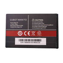 Original novo cubot manito bateria de alta qualidade 3.8v 2350mah substituição da bateria para cubot manito telefone inteligente bateria 2024 - compre barato