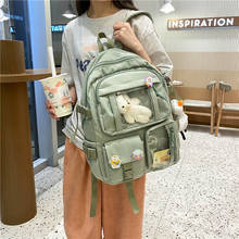 Водонепроницаемые нейлоновые школьные ранцы для девочек-подростков, дорожные рюкзаки для ноутбука, женские рюкзаки, студенческие сумки для книг, женский рюкзак, 2021 2024 - купить недорого