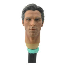 1/6 Scale Head Sculpt Christian Bale Bruce Wayne Fit 12" Hot Toys Figure Body 2024 - buy cheap
