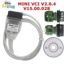 Firmware real v2.0,4 mini vci, mais novo embutido, ftdi, ft232rl, multi-idioma para toyota techstream, leitor de código 2024 - compre barato