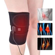 Electric Knee Brace pads Brace Arthritis Physiotherapy Heating Therapy Old Cold Leg Arthritis Injury Pain Rheumatism Relieve 2024 - buy cheap