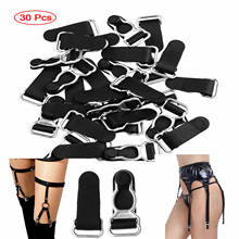 Liguero de plástico para piernas, ganchos de Clip para cinturón, extremos de liga, correas de muslo, medias altas, accesorios para cinturón, 30 Uds. 2024 - compra barato