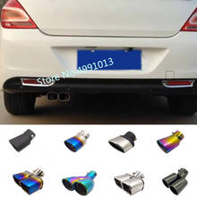 For Peugeot 308 2012 2013 2014 2015 car cover muffler exterior rear back end pipe dedicate exhaust tip tail outlet ornament vent 2024 - buy cheap