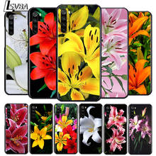 Colorful Flower Lily for OPPO Reno 2 Z 2Z 2F 3 4 4Z 4F 4SE 5 Pro 4G 5G ACE 10X ZOOM F7 A5 A9 2020 Soft Black Phone Case 2024 - buy cheap